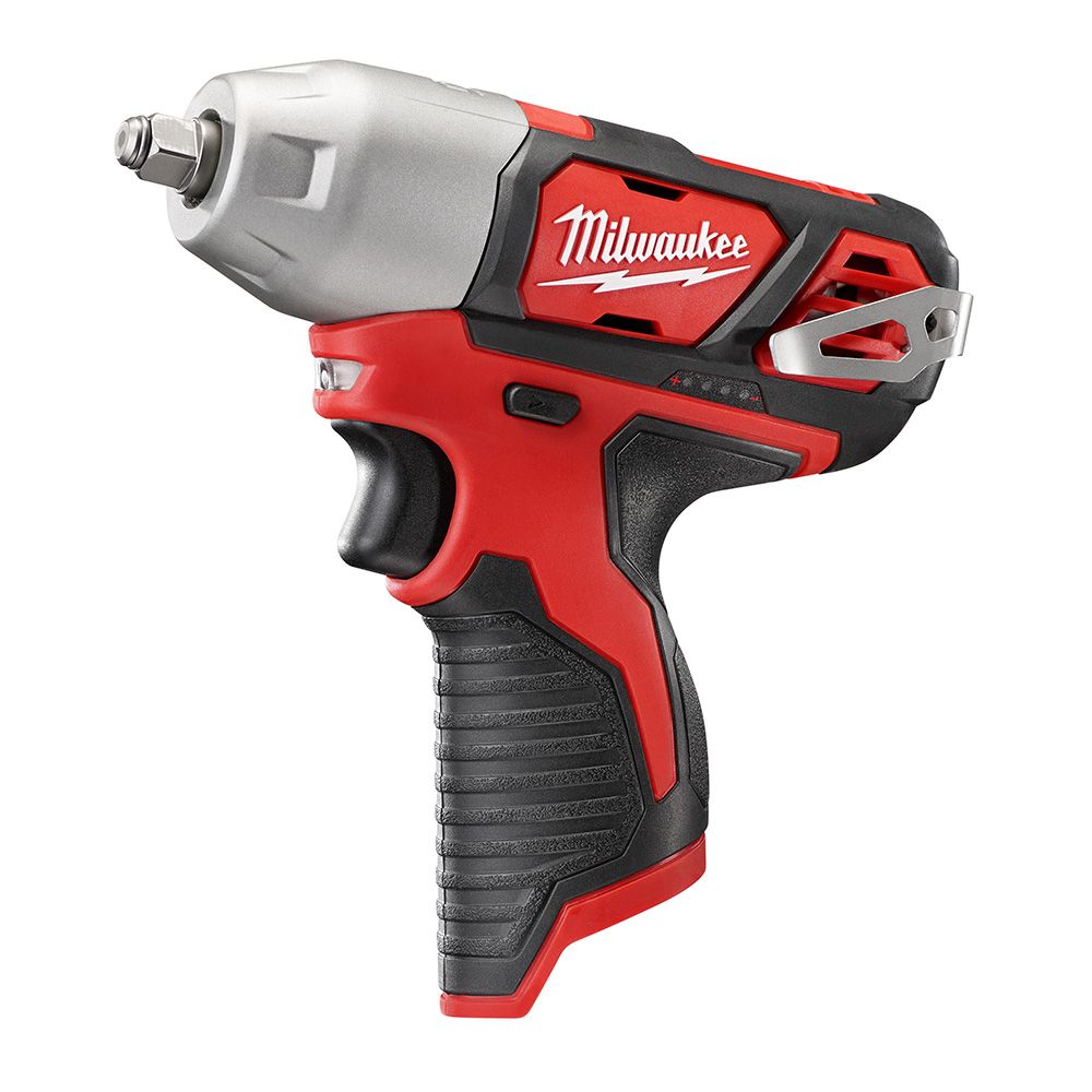 Milwaukee Tool M12 12V LithiumIon Cordless 3/8inch Impact Wrench (Tool Only) The Home Depot