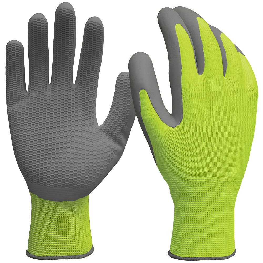 Firm Grip 3-Pair Honeycomb Latex Gloves | The Home Depot Canada