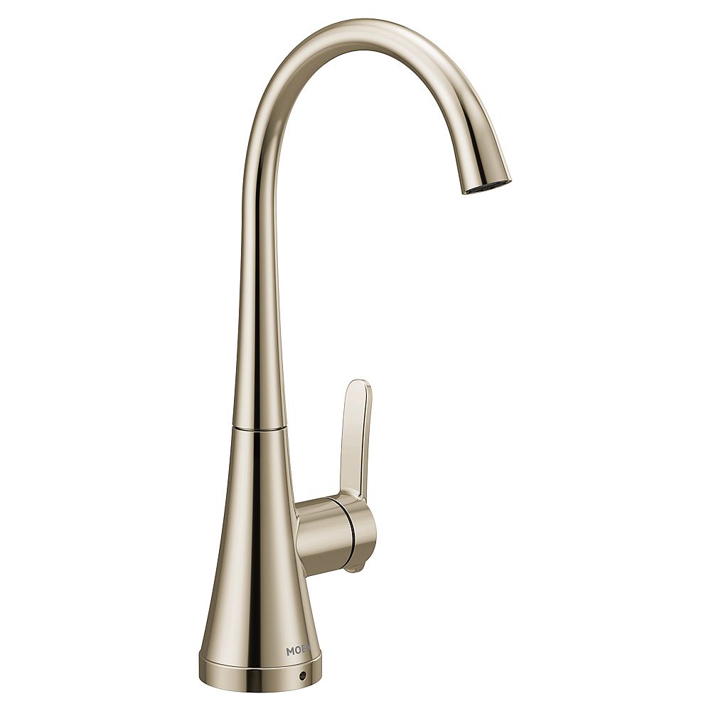 MOEN Sinema SingleHandle High Arc Beverage Faucet In Polished Nickel
