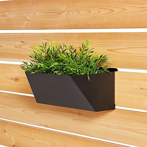 Black Planters - Planters & Trellises | The Home Depot Canada
