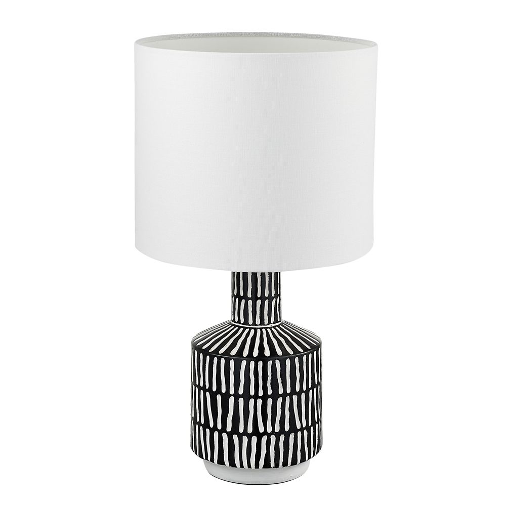 patterned table lamp shades