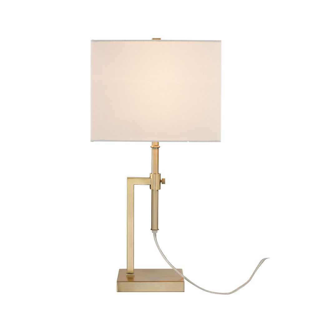 adjustable height table lamp
