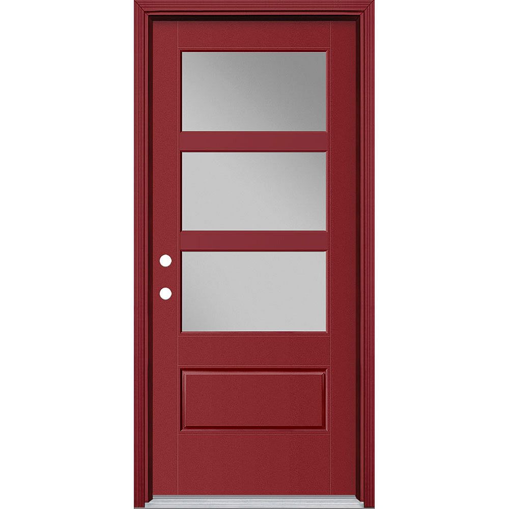 Masonite 34inch x 80inch Vista Grande 3 Lite Wide Masonite 34inch x 80inch Vista Grande 3 Lite Wide