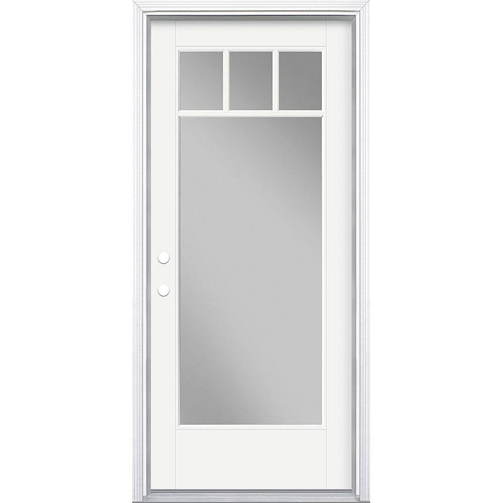 Masonite 34in x 80in Vista Grande 4 Lite Craftsman Masonite 34in x 80in Vista Grande 4 Lite Craftsman