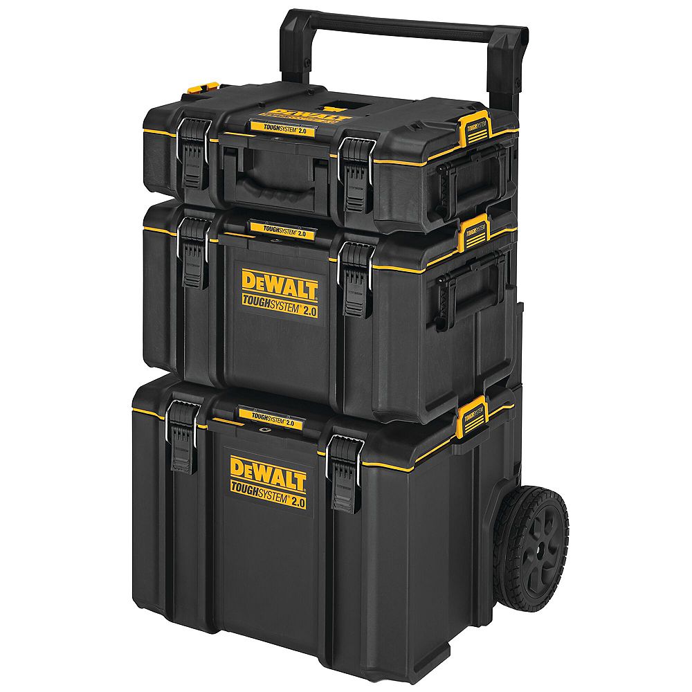 DEWALT Tough System 2.0 Tower Tool Box Storage System (3-Piece Set