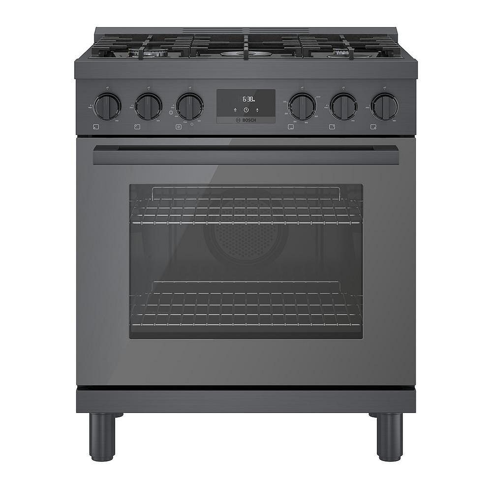 Bosch 800 Series 30Inch Industrial Style FreeStanding Gas Range The