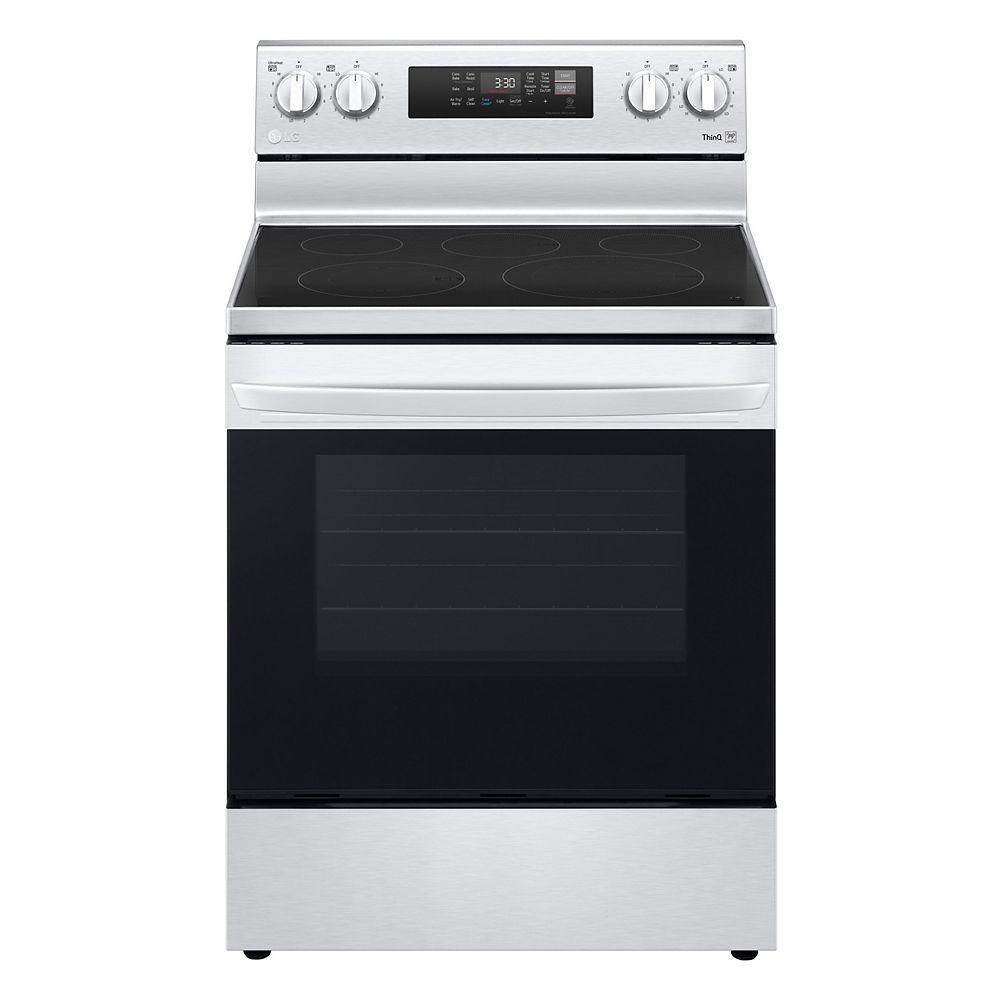 LG Electronics 6.3 cu. ft. Smart Electric Range with Air Fry and WiFi