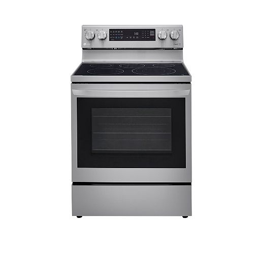 6.3 cu. ft. Smart Electric Range with InstaView and Air Fry in Smudge Resistant Stainless Steel