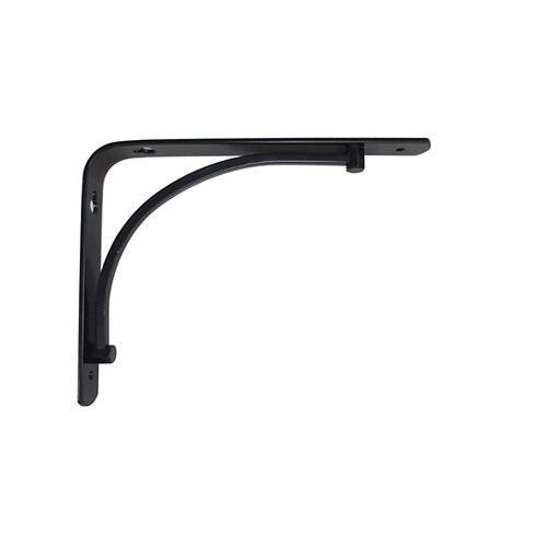 Arch Decorative Shelf - Black - 6X8In