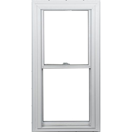 30-inch x 60-inch Double Hung White Window with Vertex3 Technology and