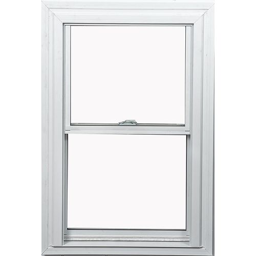 36-inch x 48-inch Double Hung White Window with Vertex3 Technology and