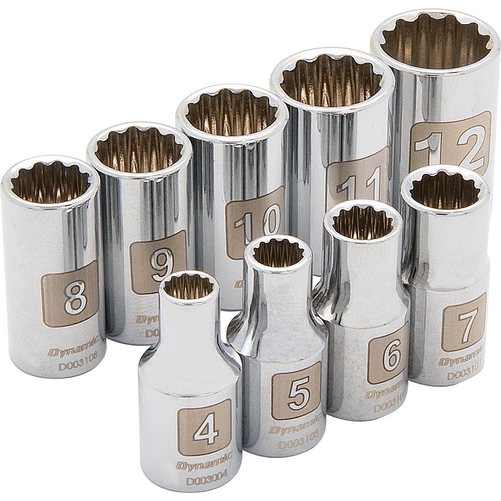 dynamic-tools-1-4-inch-drive-9-piece-12-point-standard-metric-socket