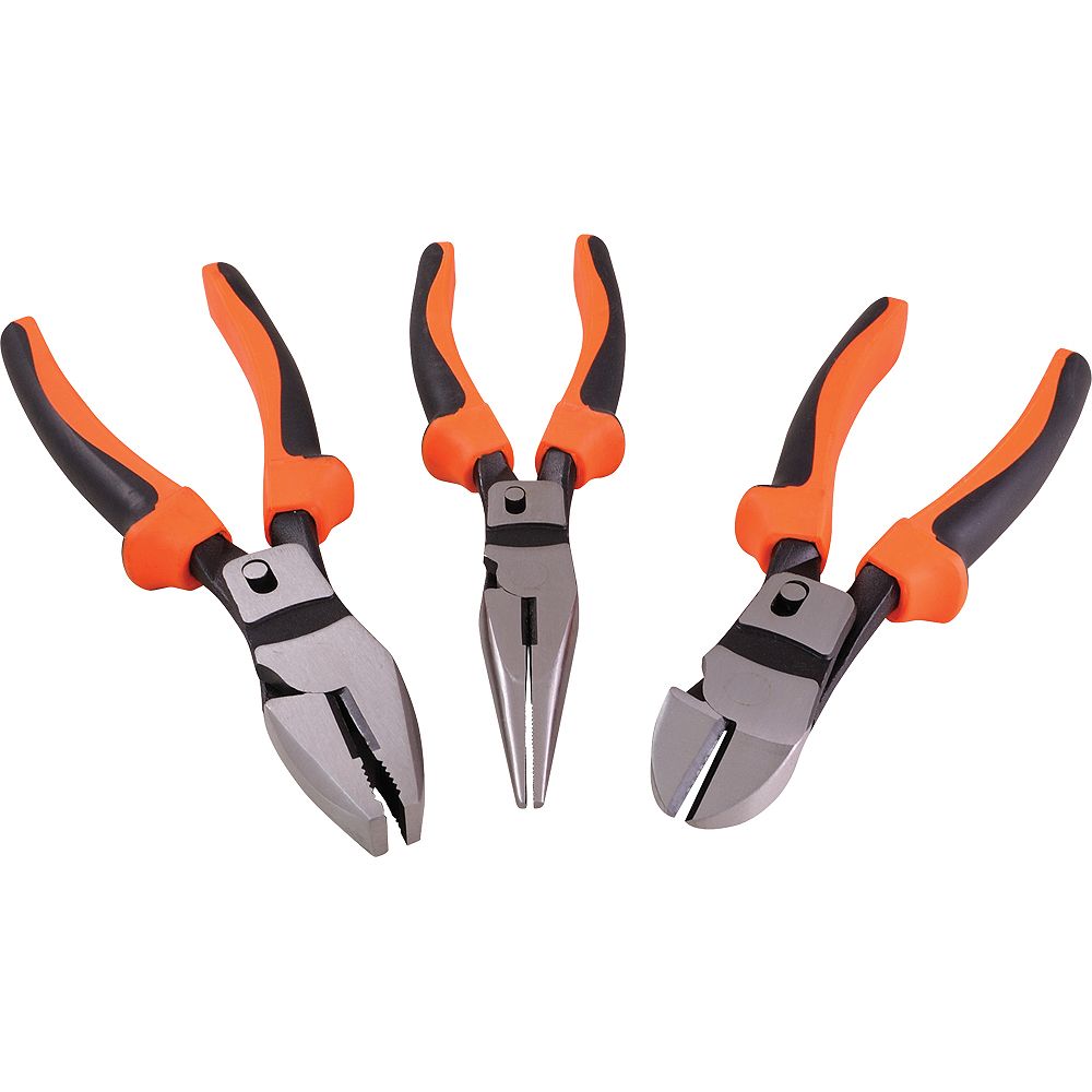 Dynamic Tools 3 Piece High Leverage Plier Set The Home Depot Canada