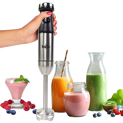 Total Chef 225 Watts Variable Speed Immersion Hand Blender with Turbo Boost