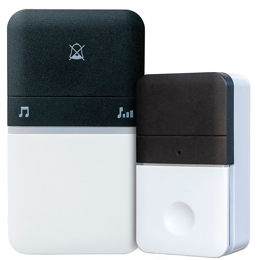 Heath Zenith Battery Free Wireless Doorbell with Button | The Home