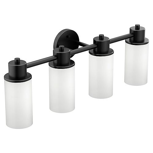 Moen Black Bathroom Vanity Lights Modern Rustic More The Home Depot Canada Moen Black Bathroom Vanity Lights, Black Bathroom Vanity Light Canada