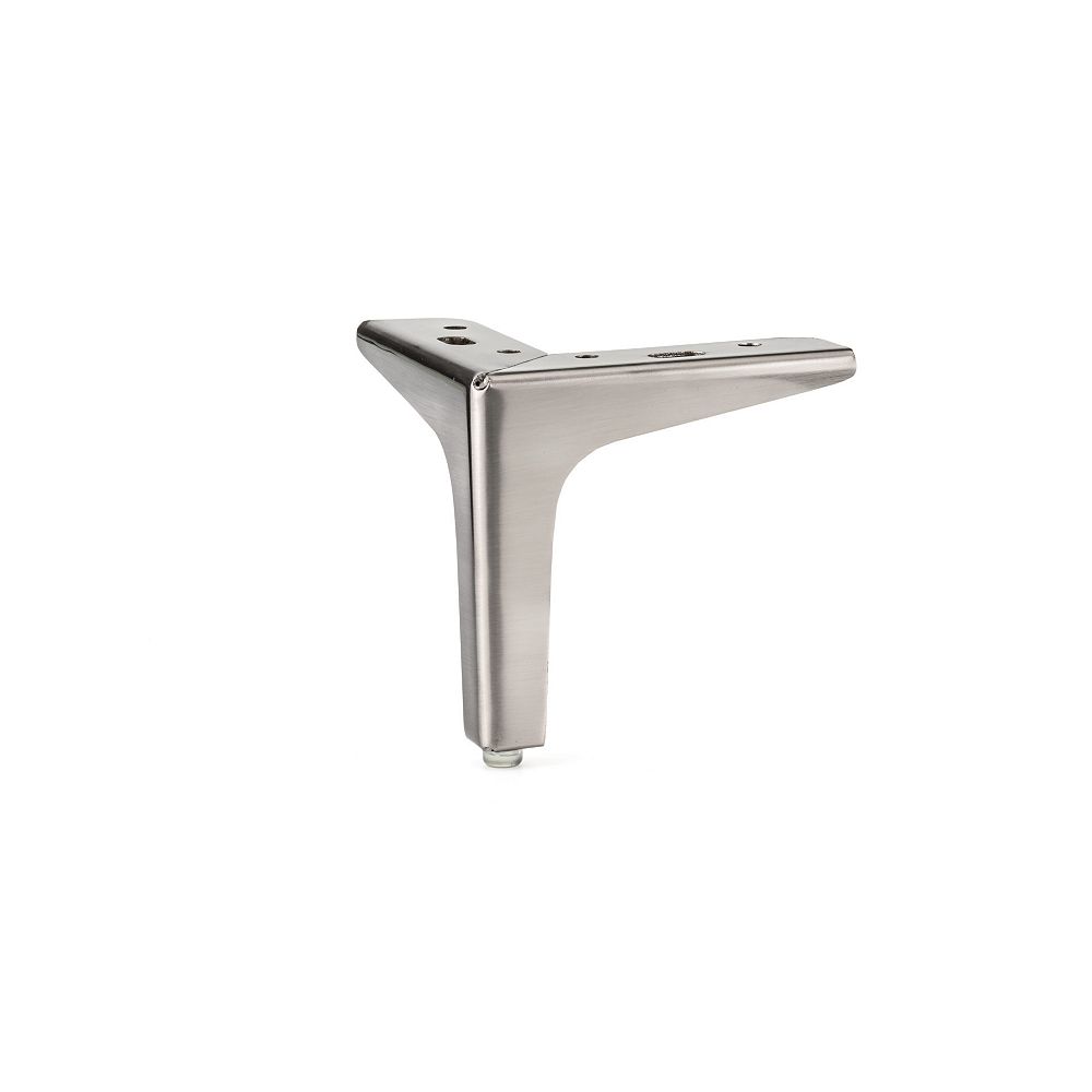 Richelieu Contemporary Furniture Leg, 5 11/32 in (136 mm), Brushed