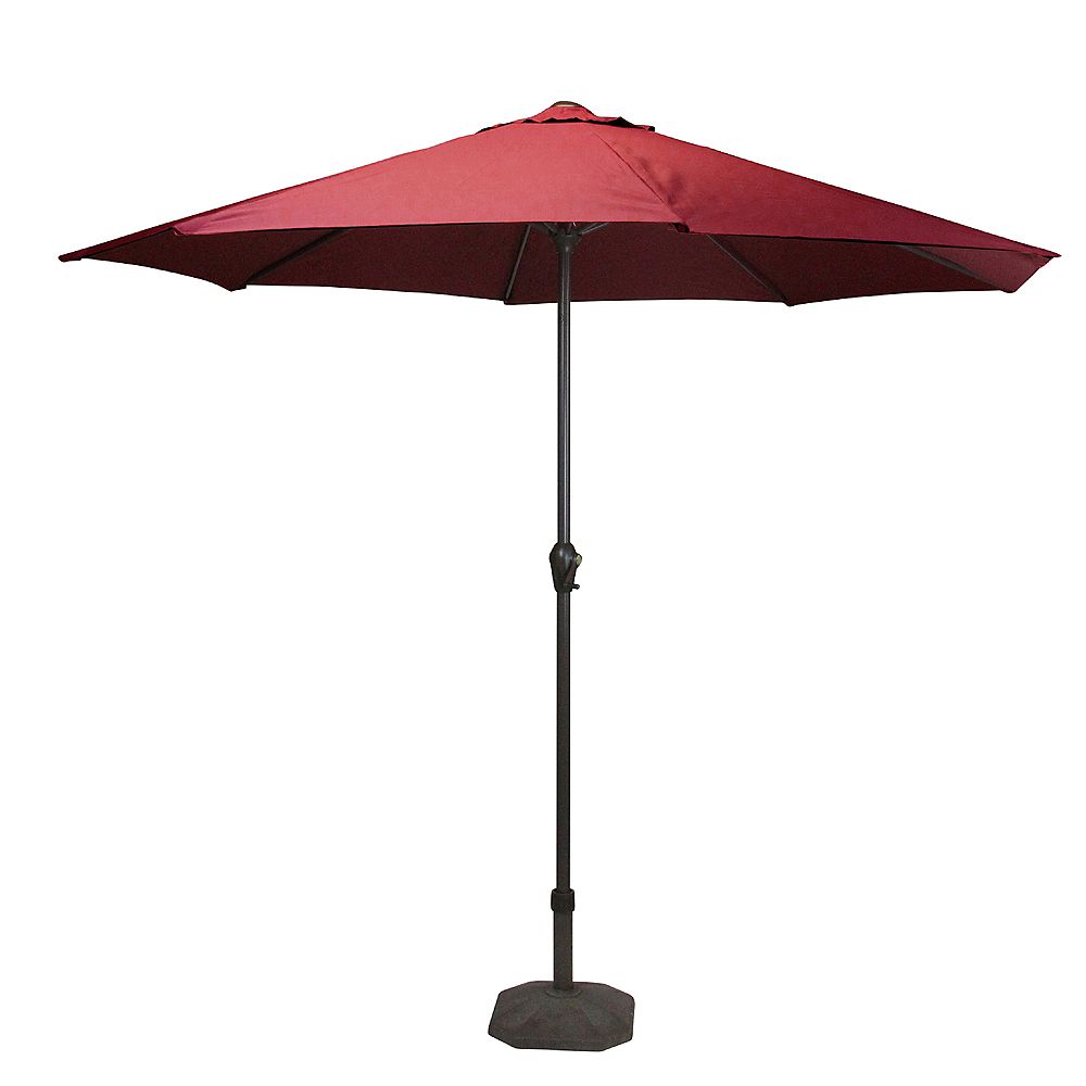 Northlight 9ft Outdoor Patio Market Umbrella with Hand ... on {keyword}