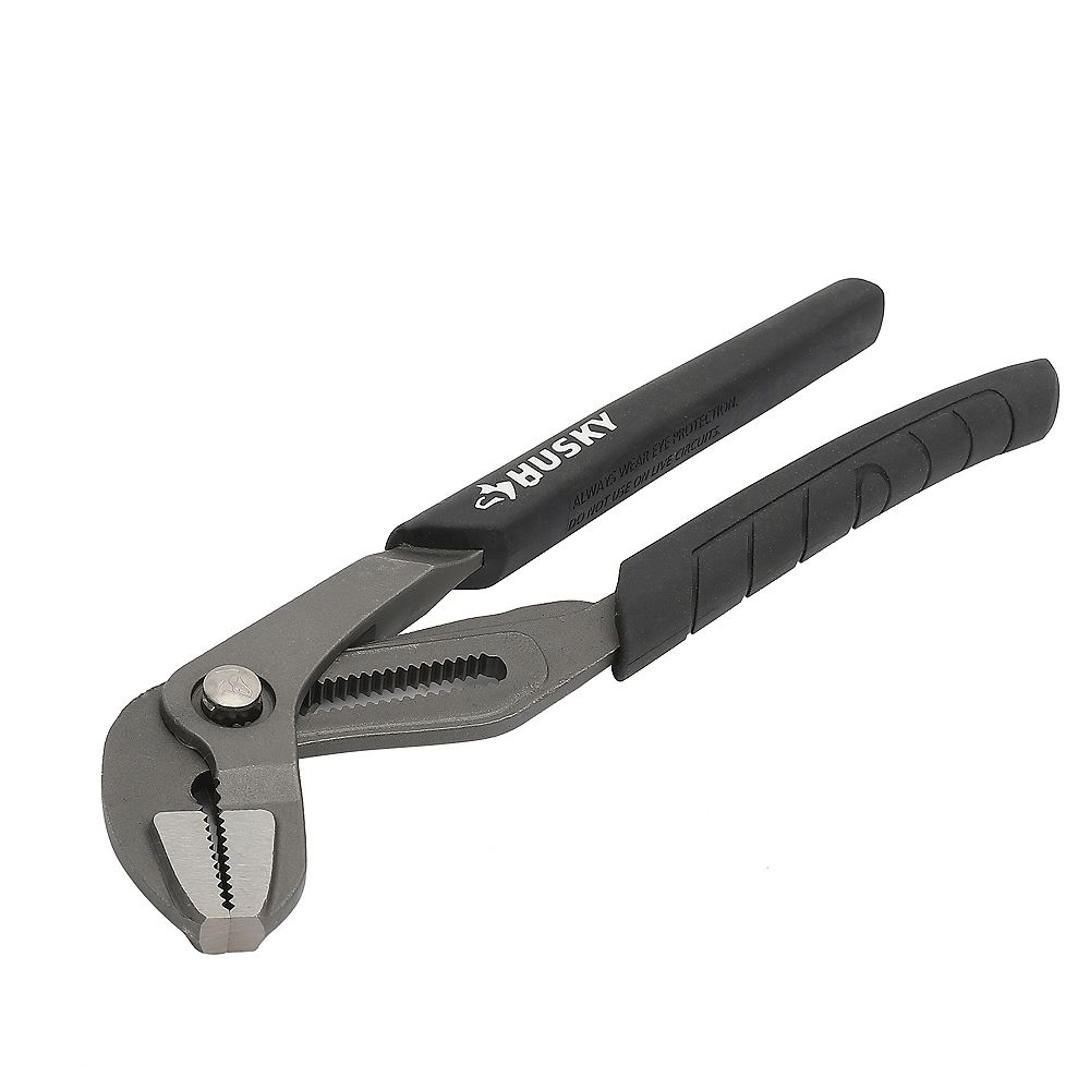 Husky 8 inch Quick Adjust Groove Joint Pliers The Home Depot Canada