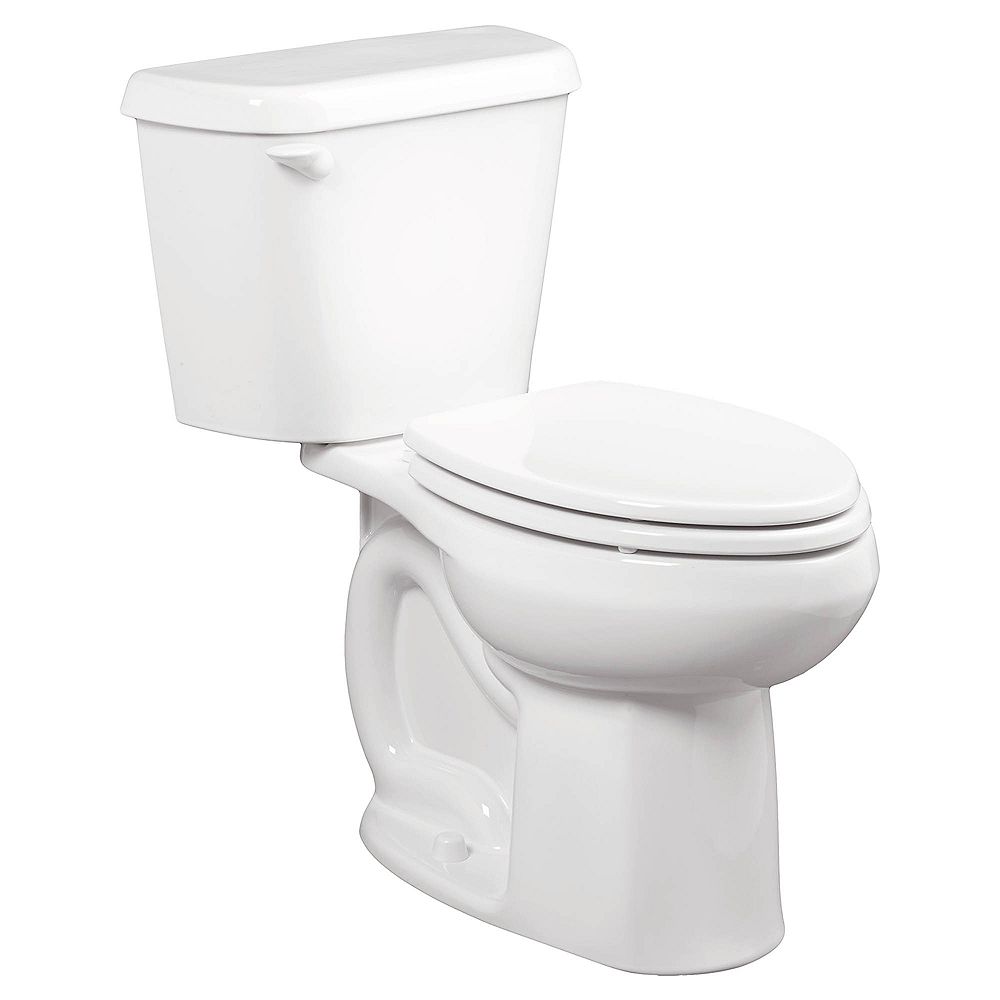 American Standard Colony 10 in. RoughIn 2Piece 1.28 GPF Single Flush Elongated Toilet in American Standard Colony 10 in. RoughIn 2Piece 1.28 GPF Single Flush Elongated Toilet in