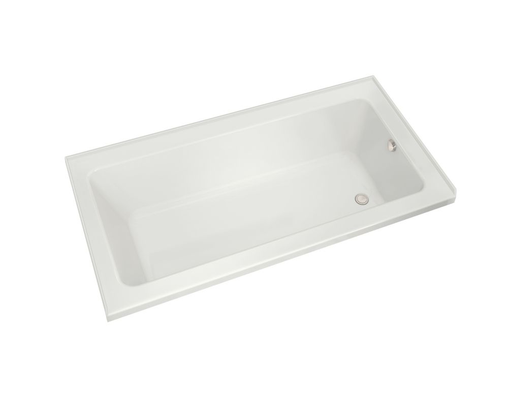 alcove tub with tile flange