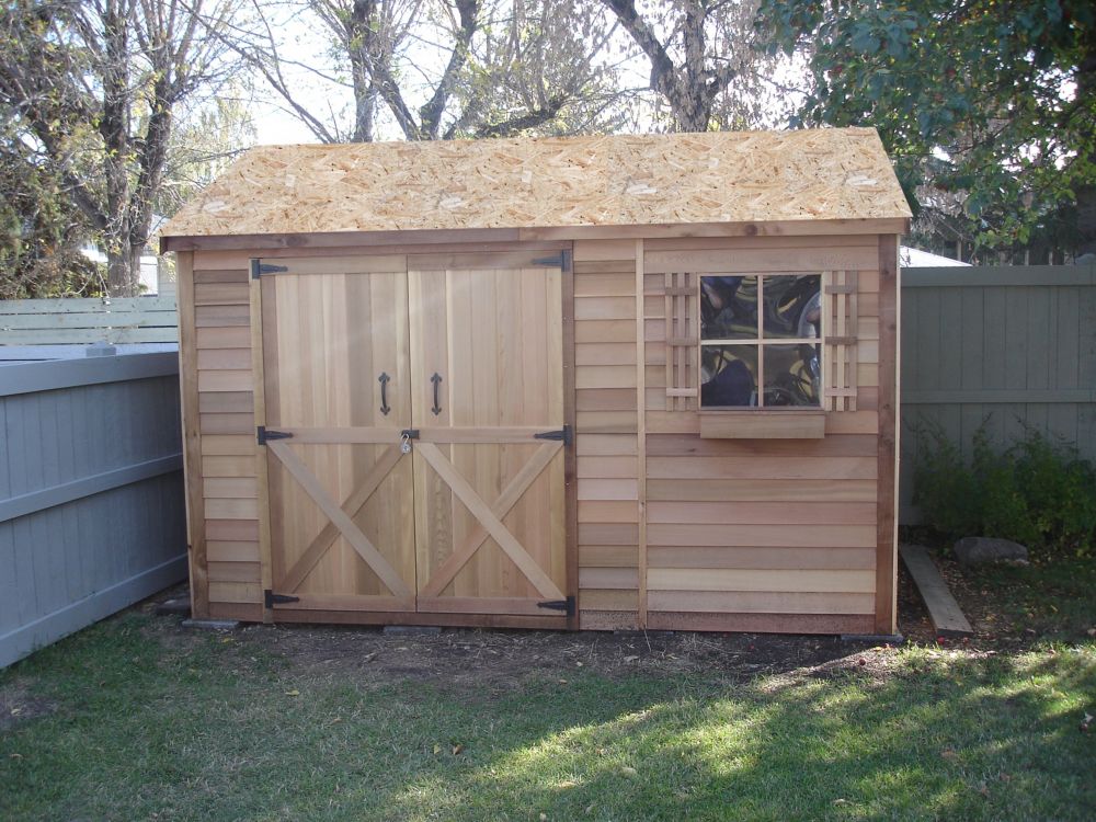 cèdre 12x4 Bayside avec double porte