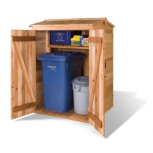Rubbermaid 52 cu. ft. Small Vertical Storage Shed | The 