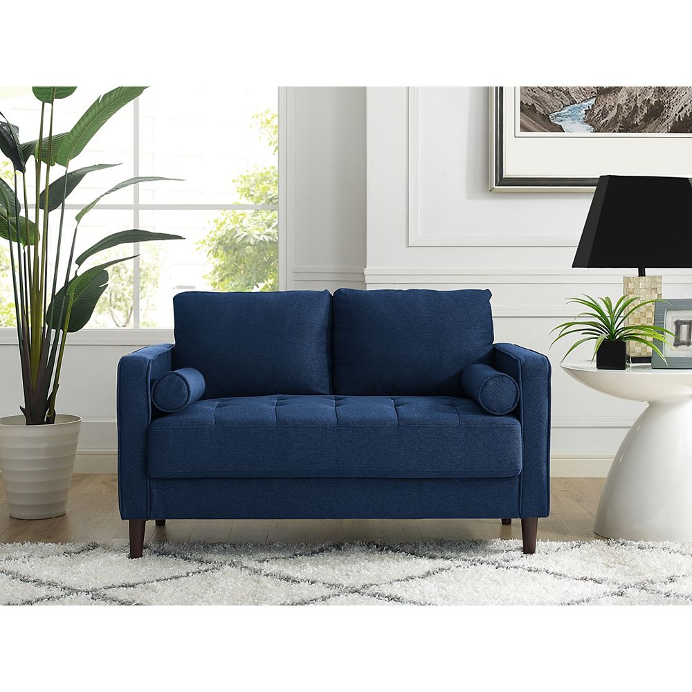 Lifestyle Solutions Lancaster Loveseat with Upholstered ...