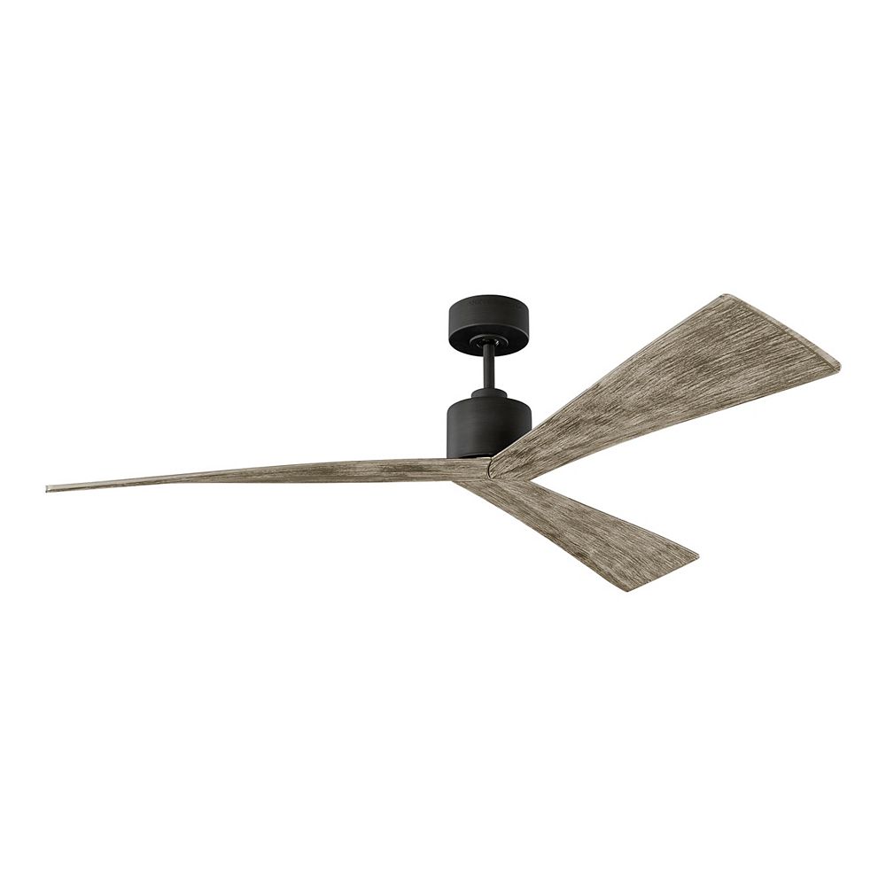 Aged Pewter Ceiling Fan With Remote, Ceiling Fans For Sloped Ceilings Canada