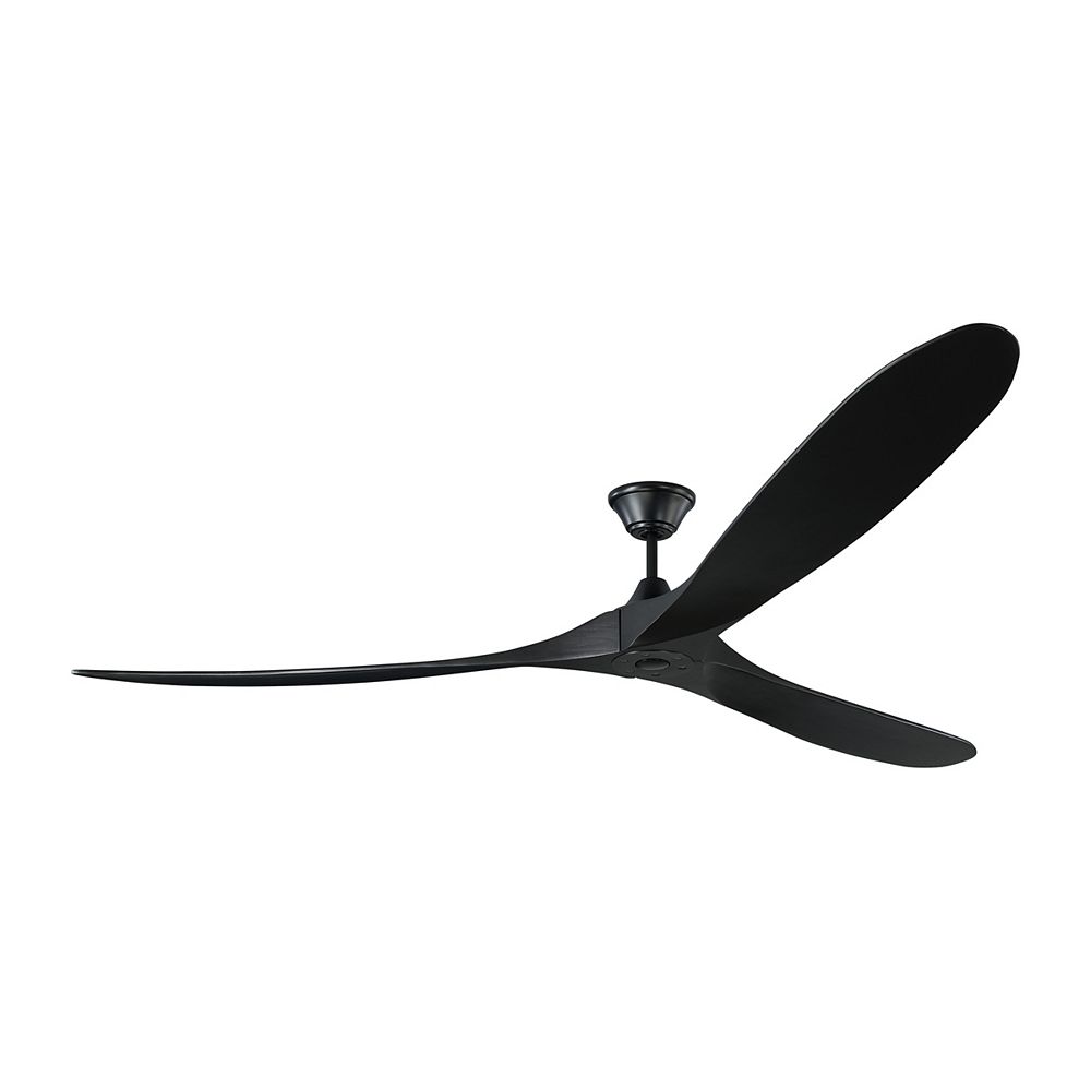 Monte Carlo Fans Maverick Super Max 88 in. Indoor/Outdoor Matte Black