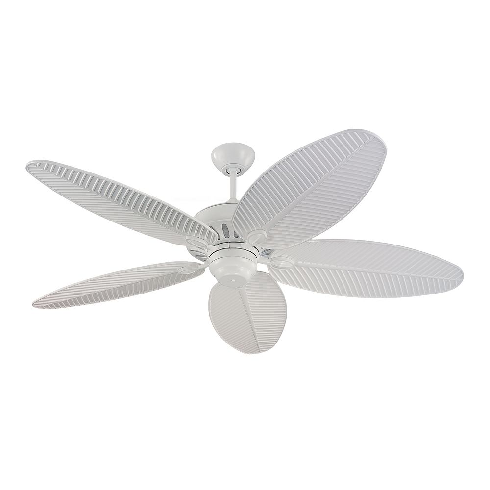 Monte Carlo Fans Cruise 52 Inch Indoor Outdoo Ceiling Fan In White The Home Depot Canada Monte Carlo Fans Cruise 52 Inch Indoor, Tropical Ceiling Fans With Lights Canada