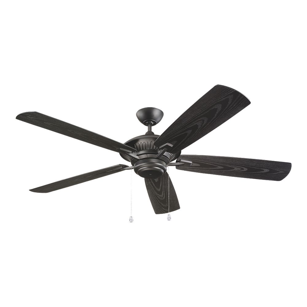 Monte Carlo Fans Cyclone 60 Inch Indoor Outdoor Ceiling Fan In Matte Black The Home Depot Canada