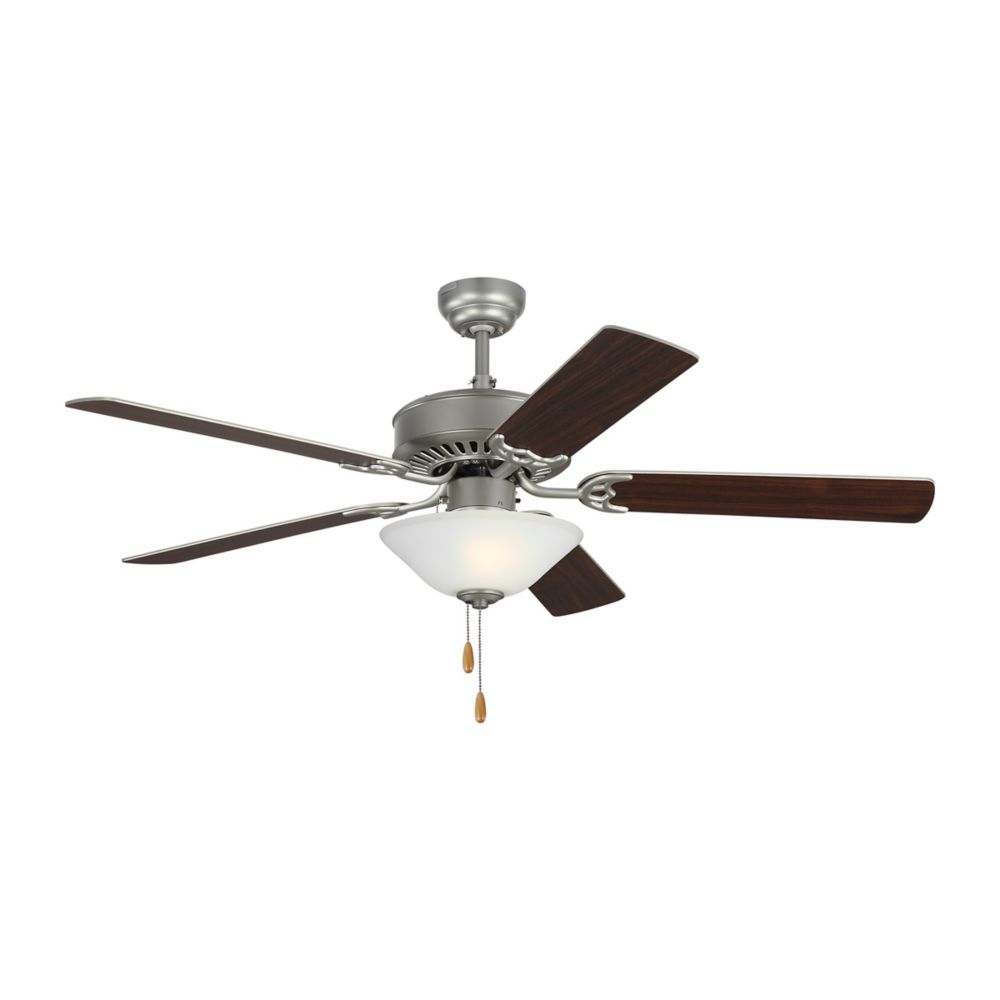 Monte Carlo Fans Haven LED 2 52 in. Indoor Brushed Pewter Ceiling Fan ...