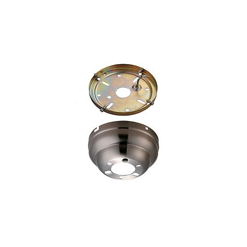 Brushed Steel Flush Mount Canopy