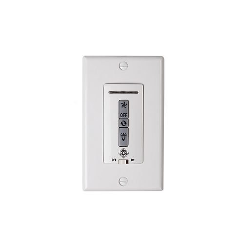 Monte Carlo Fans NEO White Hardwired Ceiling Fan Wall Switch