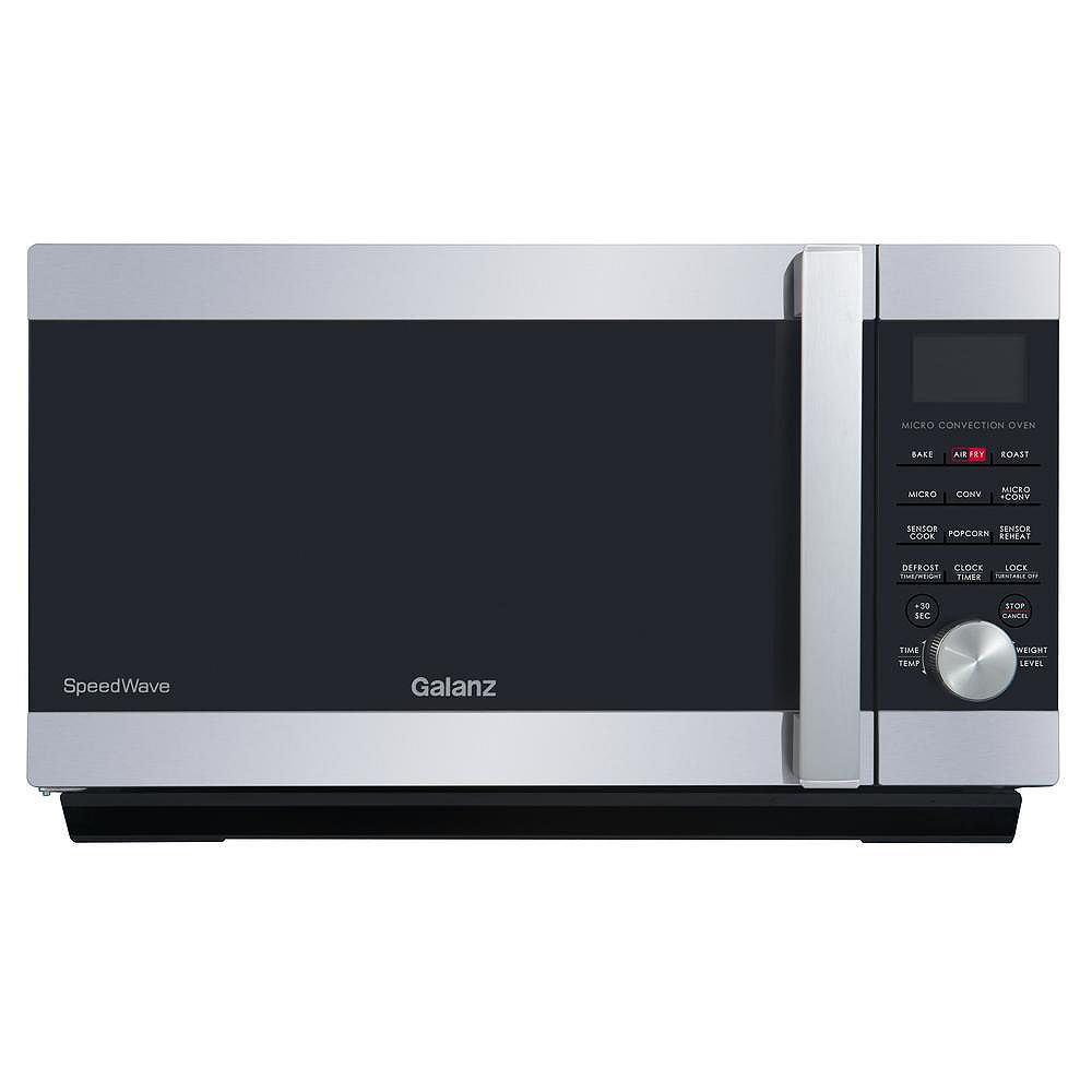 Galanz 1 2 Cu Ft Sdwave 3 In Convection Oven Microwave Stainless Steel The Home Depot Canada Galanz 1 2 Cu Ft Sdwave 3 In