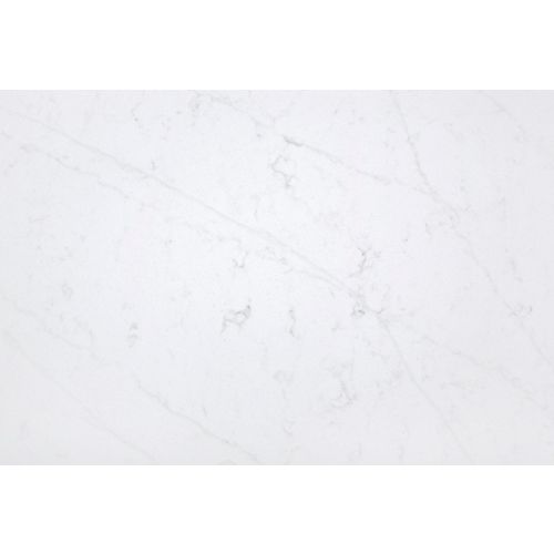 4-inch x 8-inch Quartz Countertop Sample in Statuario