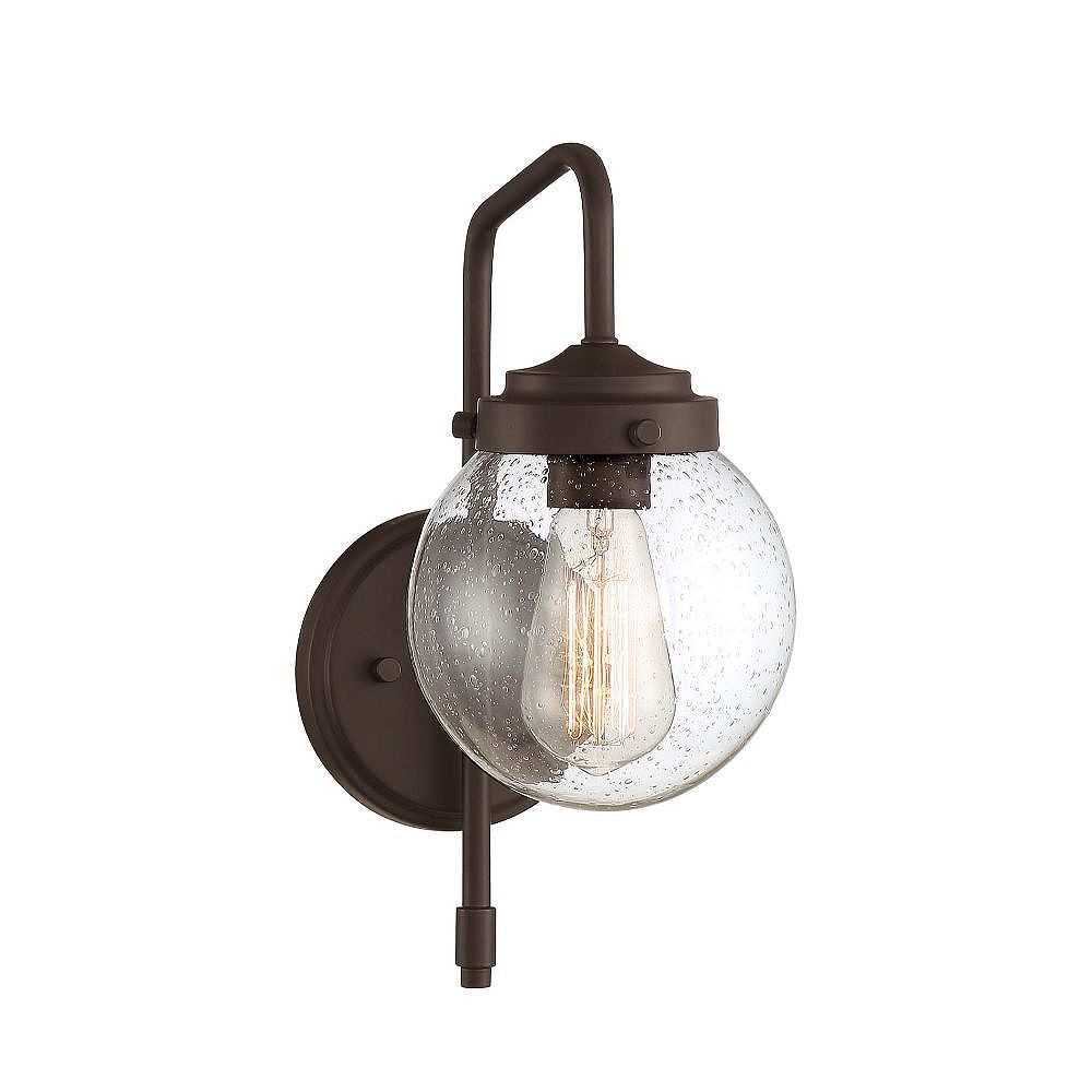 Filament Design 1Light Oil Rubbed Bronze Exterior Wall