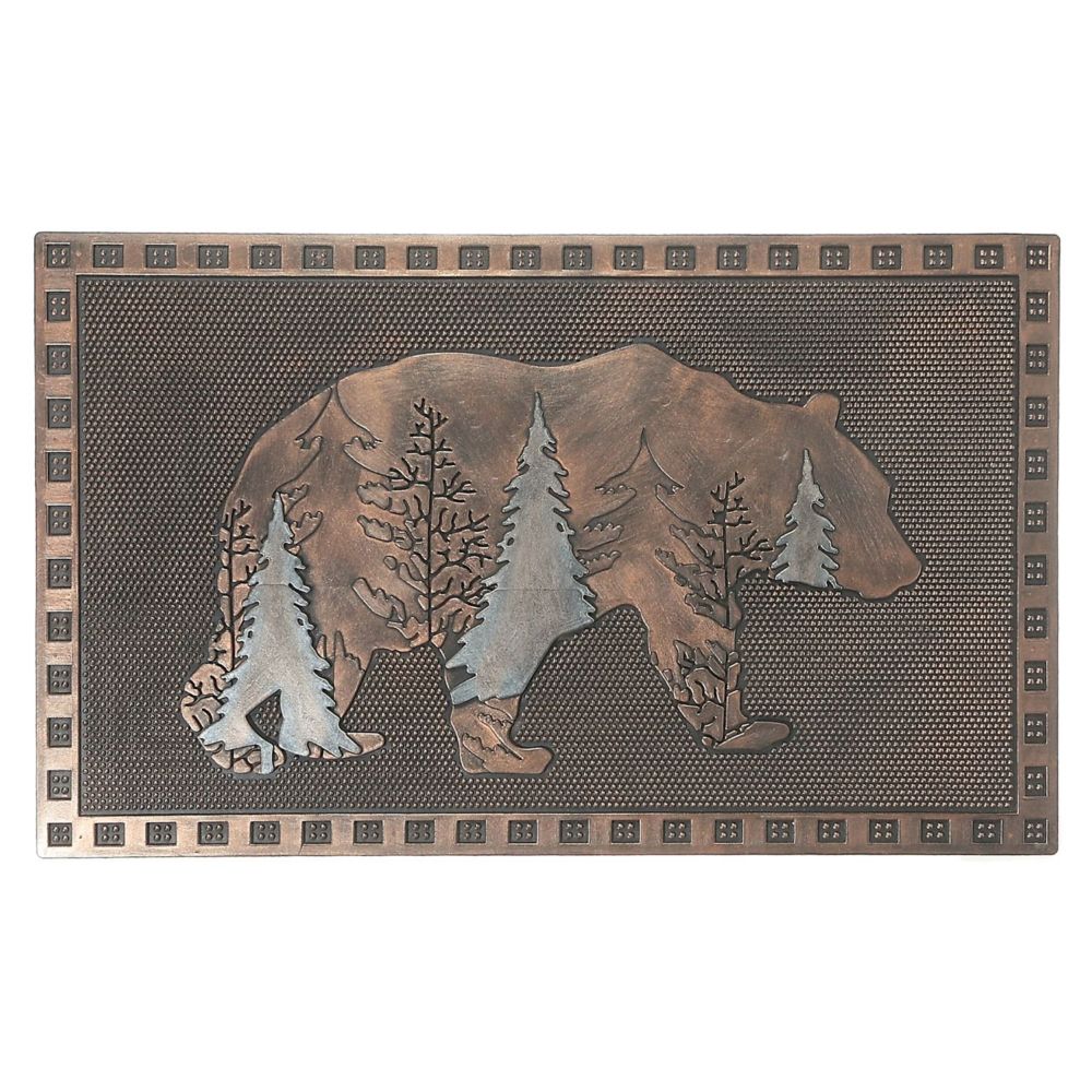 IH Casa Decor Rubber Mat (Evergreen Bear) The Home Depot Canada