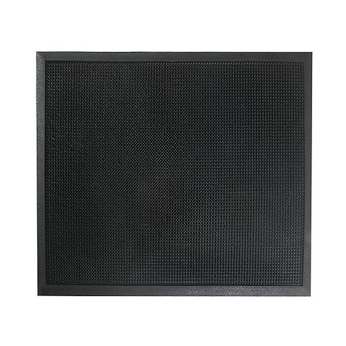 Rubber Pin Heavy Duty Floor Mat (Black)