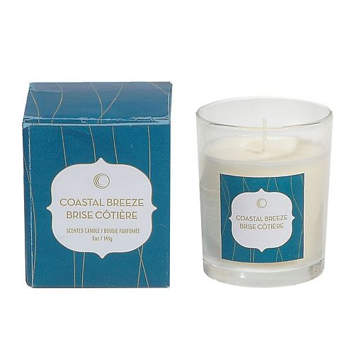 5 Ozjar Candle In Gift Box (Coastal Breeze) - 5 Oz