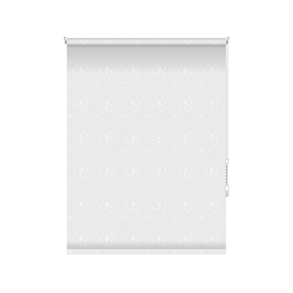 Off Cut Shades Burnout Watermark Roller Shade 88inch X 102inch The Home Depot Canada