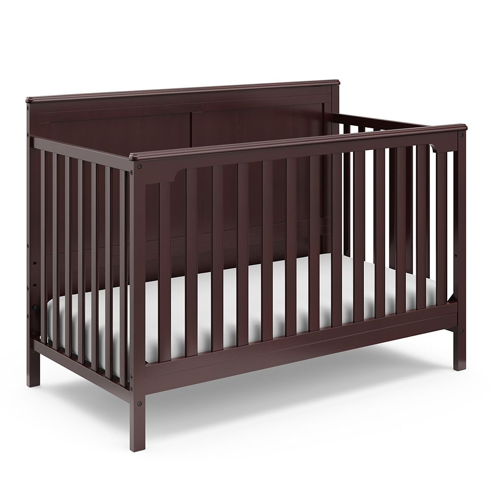 Storkcraft Lit De Bebe 4 En 1 Alpine De Storkcraft Espresso Home Depot Canada