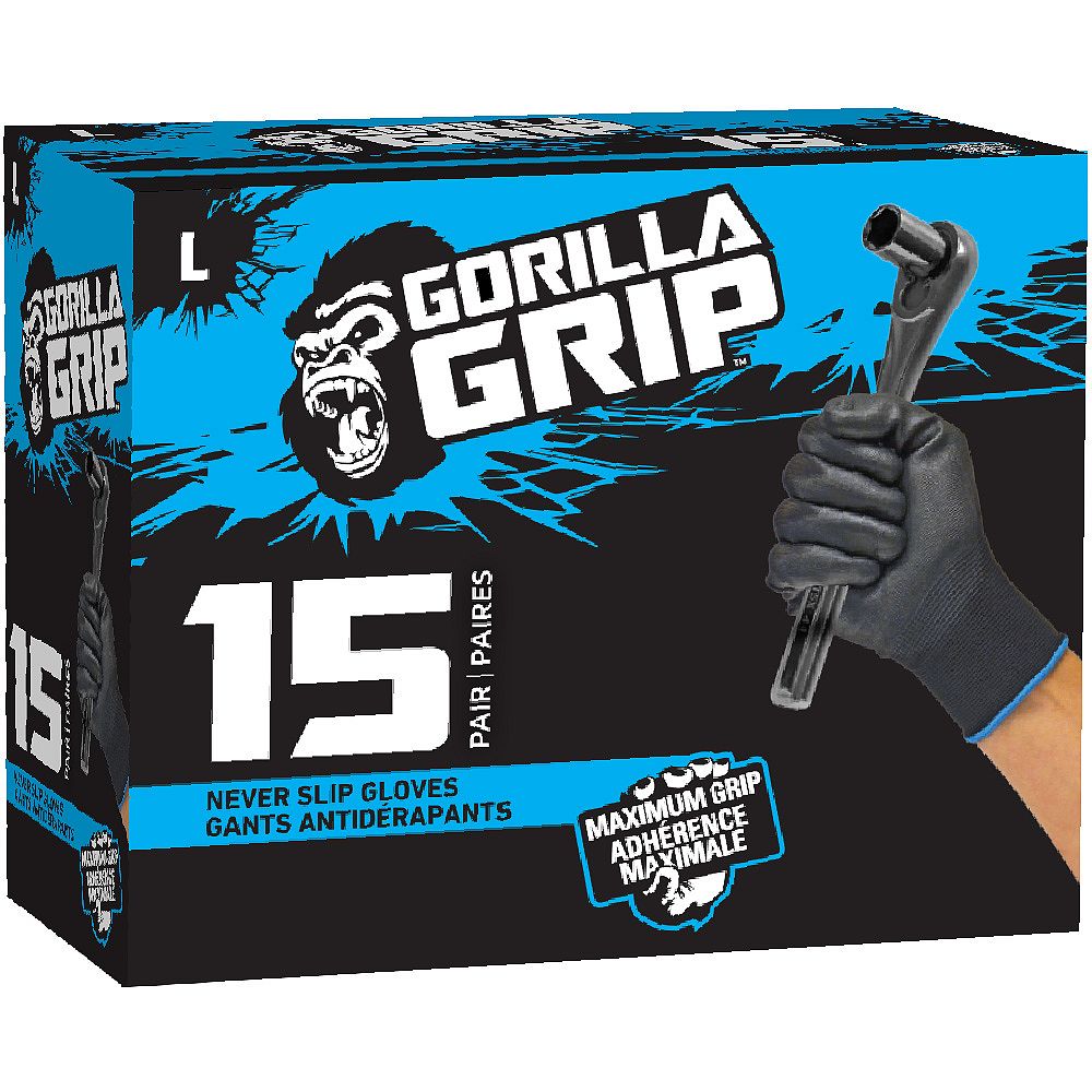 Gorilla Grip Gorilla Grip Multi-Purpose Gloves in Gift Box (15-Pairs ...