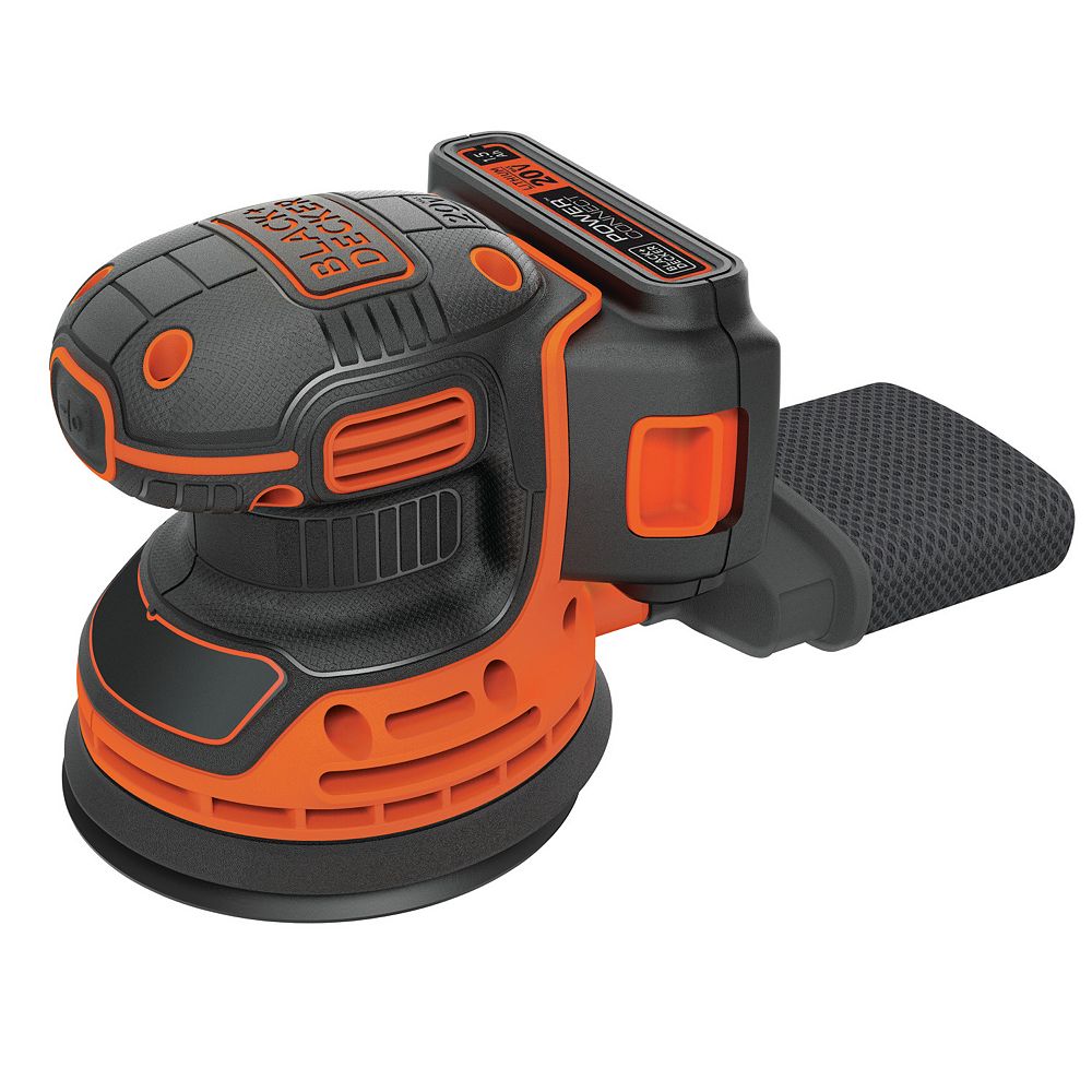 BLACK+DECKER 20V MAX Cordless Random Orbital Sander The Home Depot Canada