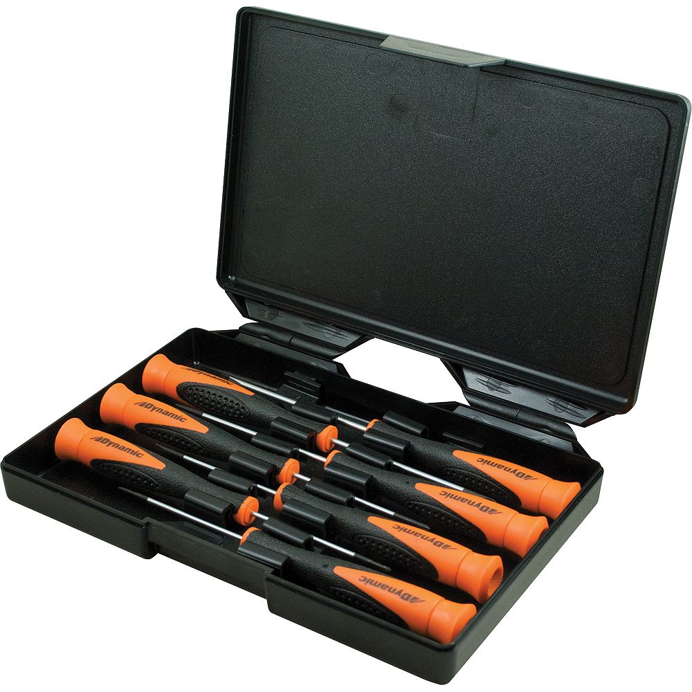 DYNAMIC TOOLS 7 Piece Precision Screwdriver Set, Slotted & Phillips ...