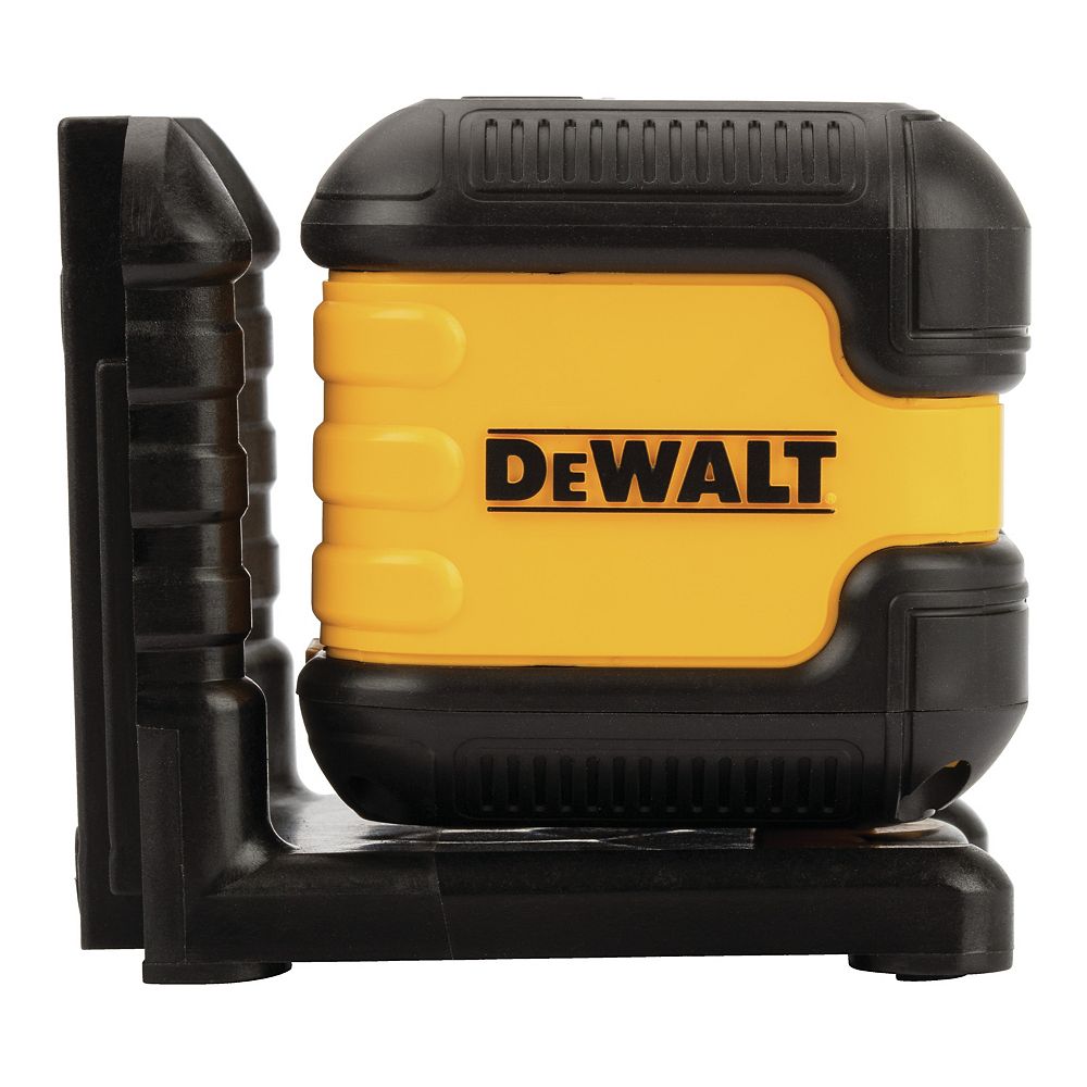 DEWALT 55 ft. Green Self-Leveling Cross Line Laser Level with (2) AA ...