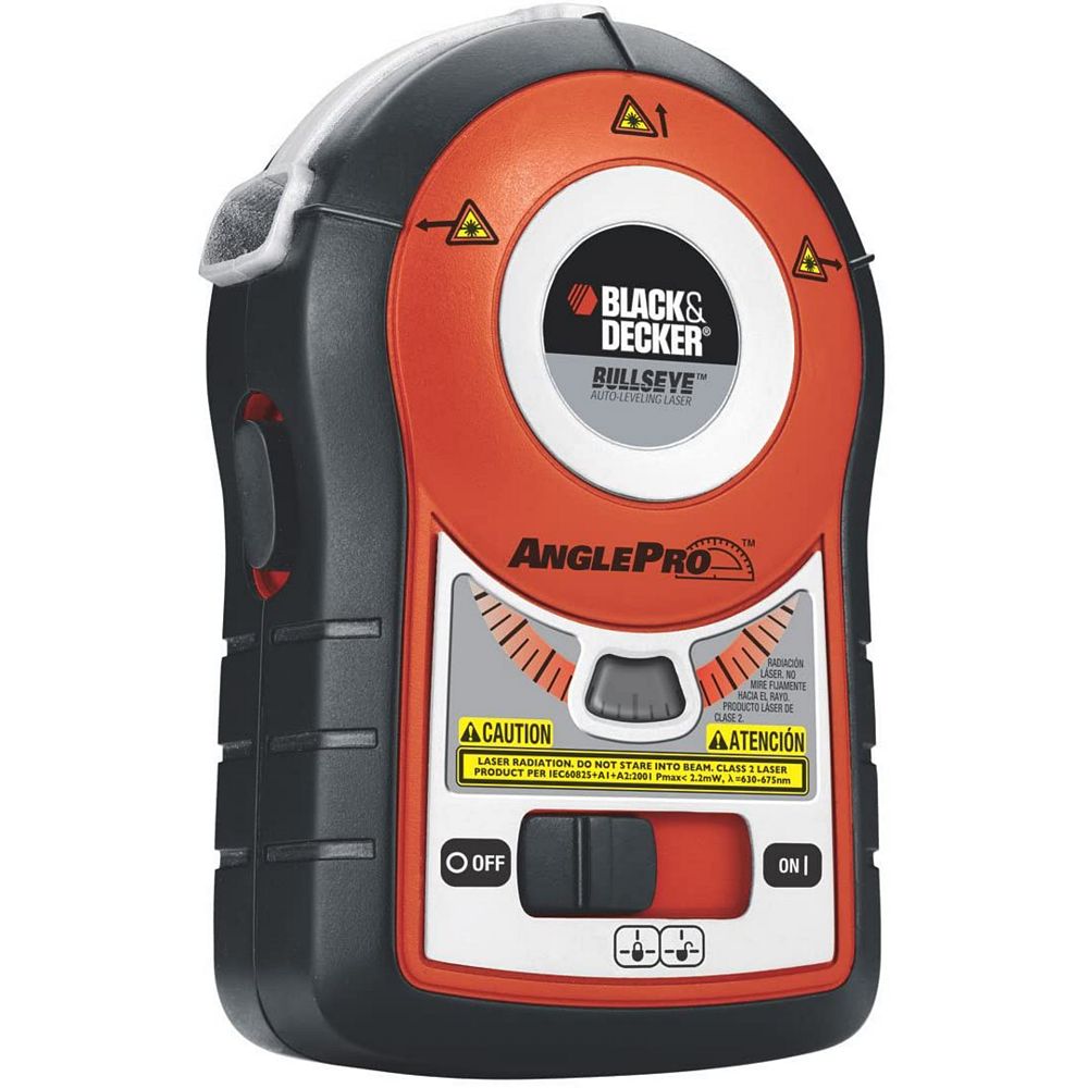 BLACK+DECKER Bullseye Auto Leveling Laser with AnglePro The Home
