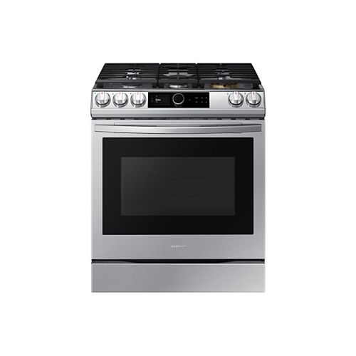 6.0 cu.ft. Slide-In Single Oven Gas Range with Air Fry in Fingerprint Resistant Stainless Steel