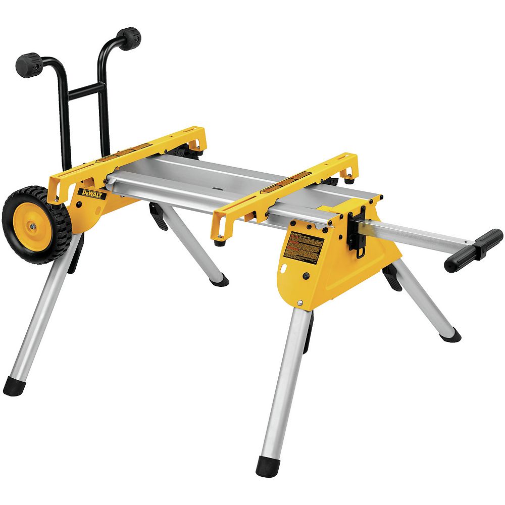 Dewalt Heavy Duty Rolling Table Saw Stand The Home Depot Canada